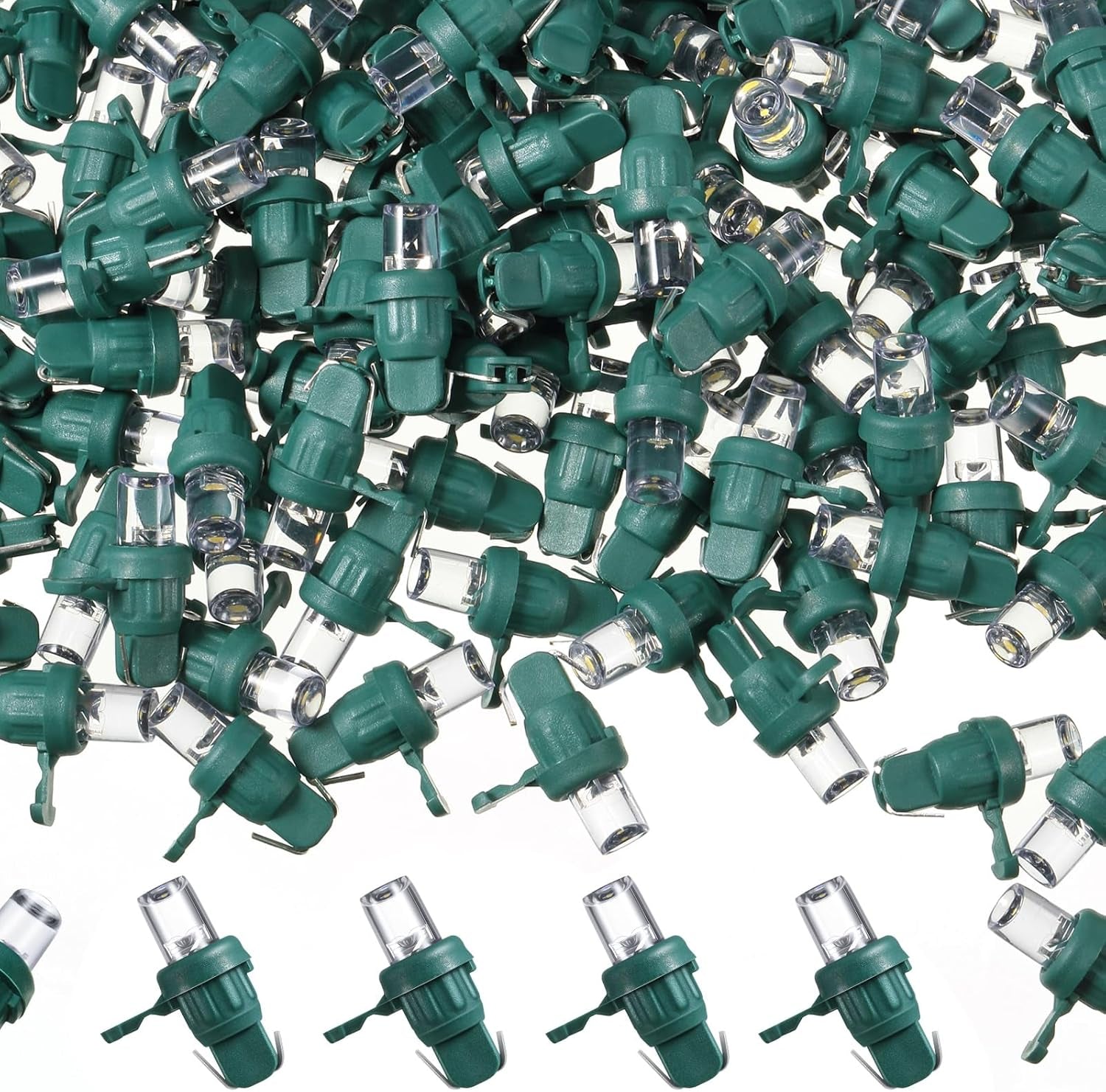 LED 5 Mm Christmas String Lights Replacement Bulbs LED Wide Angle Wire Light Set Indoor Outdoor Home Decor Festival Decorations for Xmas Tree Lights(Warm White Bulb,120 Count)